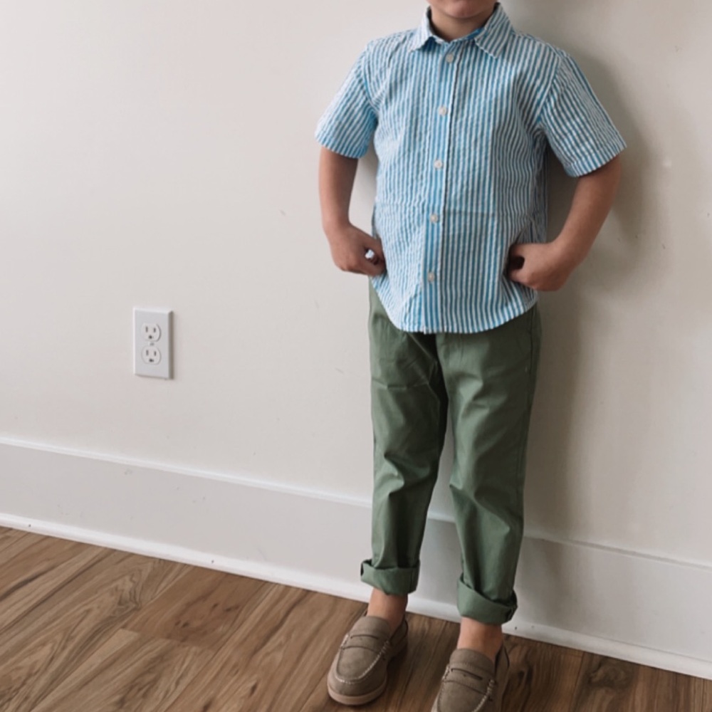 H&M boys striped shirt 4T